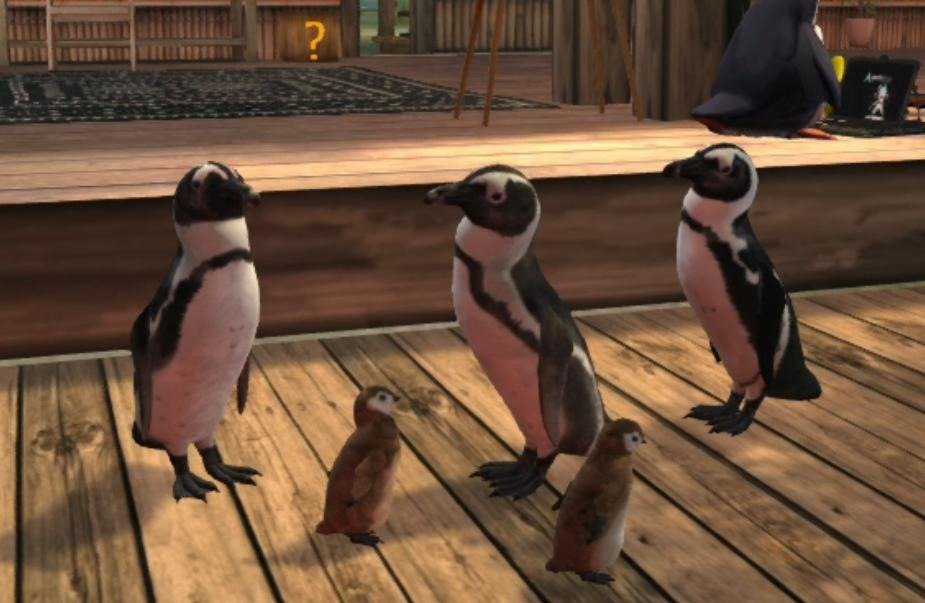 Increase of penguin population at SL Linux Cafe