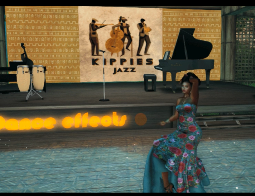 Kippies Jazz club on our Africa sim (opensim)